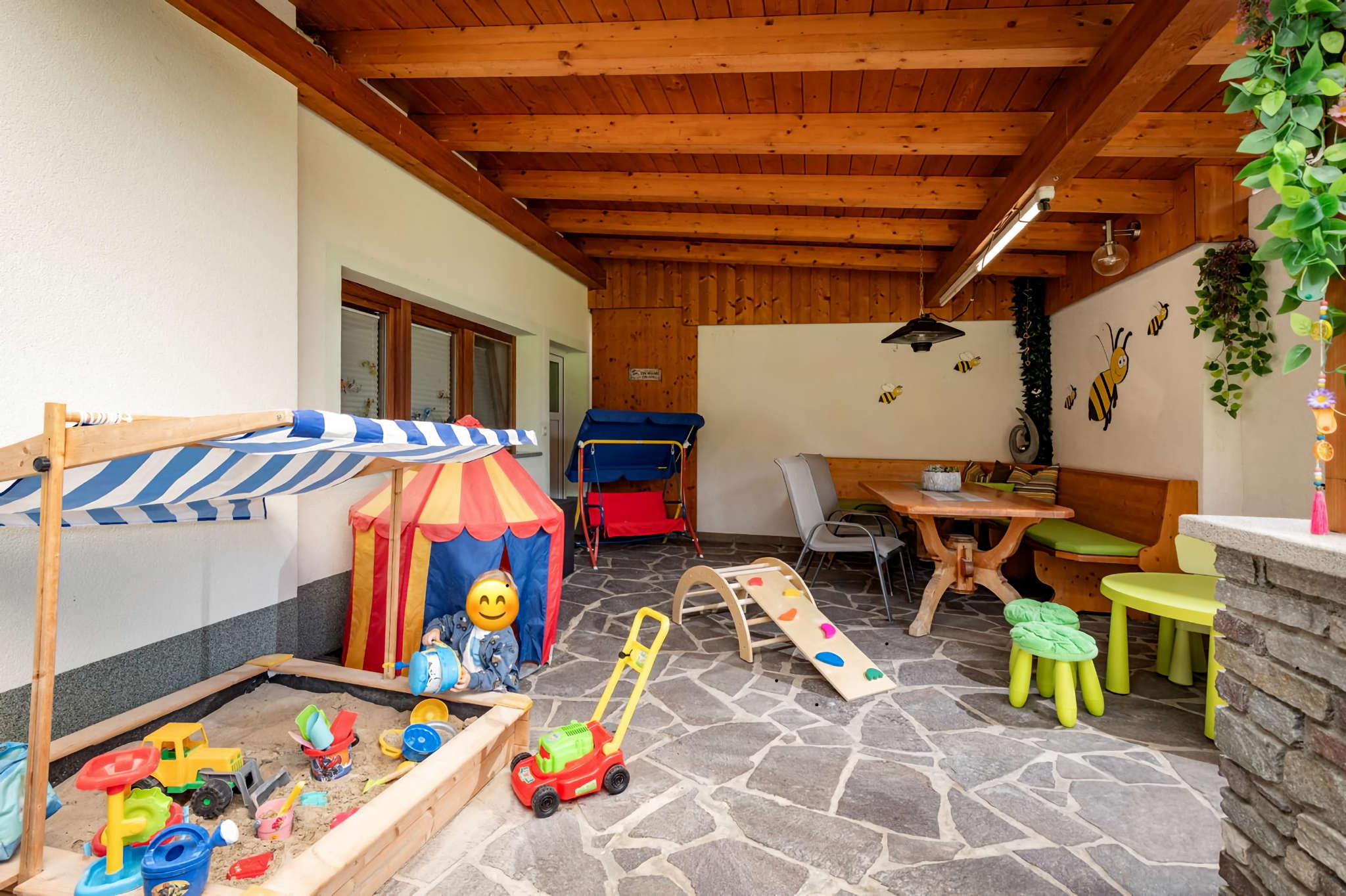 Ferienwohnung Bruneiden Spielecke